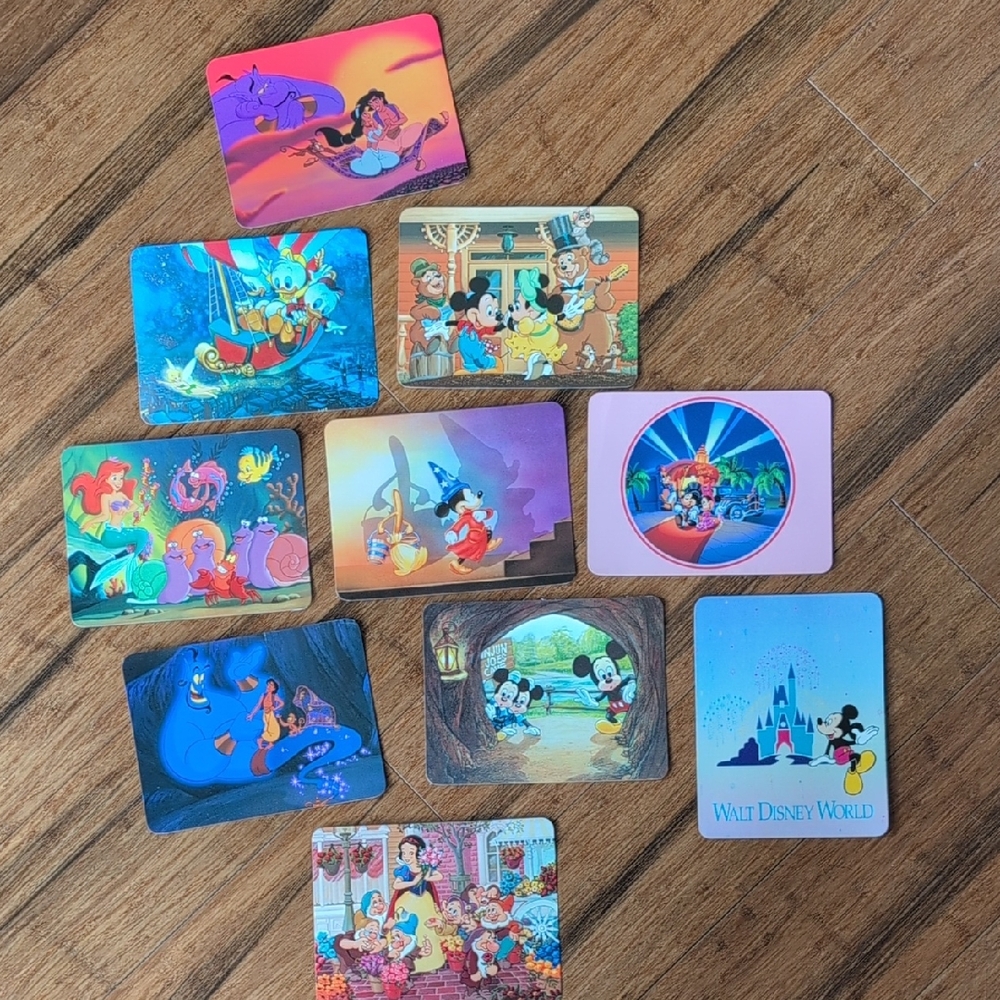 Disney Collectible Postcards Set
